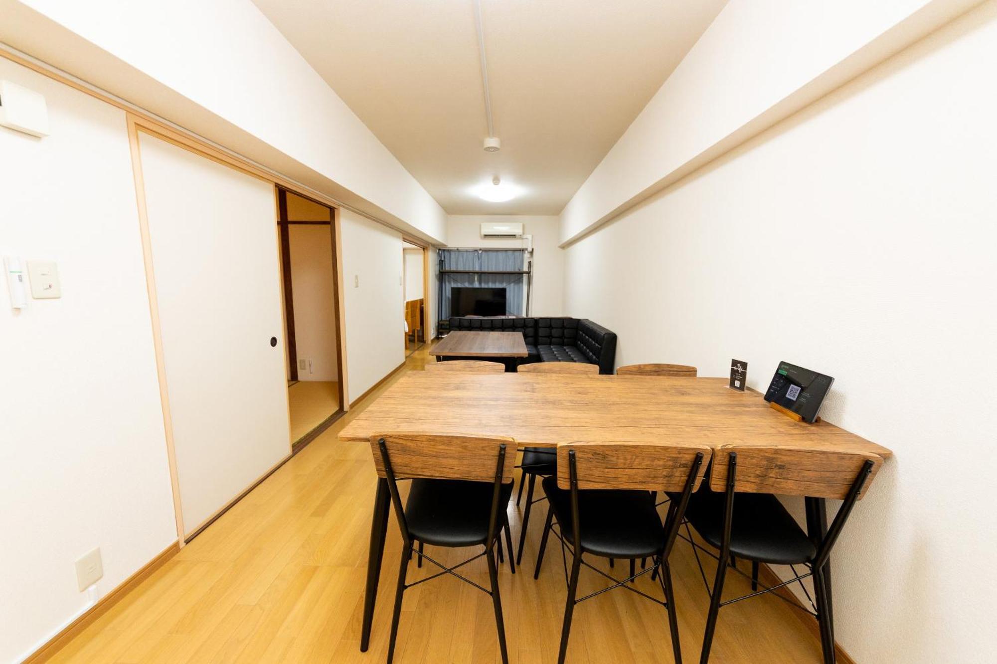 Goom Monthly Hotel Hakata-Higashihie-Ekimae Fukuoka  Pokoj fotografie